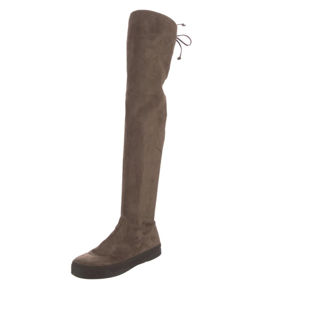 Stuart Weitzman Suede Sock Boots Size: 6 | Us 6 - image 4